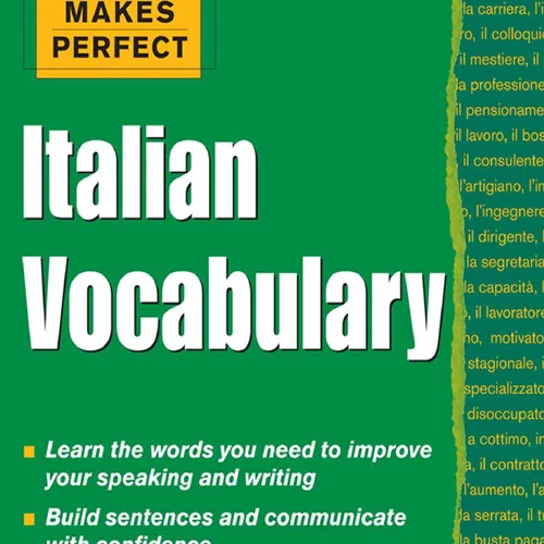 کتاب لغات ایتالیایی Practice Makes Perfect Italian Vocabulary ایتالین وکبیولری