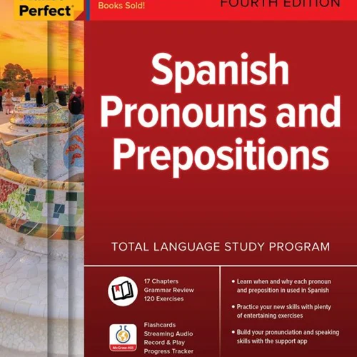 کتاب اسپانیایی Practice Makes Perfect Spanish Pronouns and Prepositions Fourth Edition