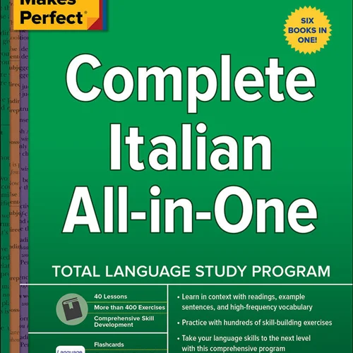 کتاب زبان ایتالیایی Practice Makes Perfect Complete Italian All in One