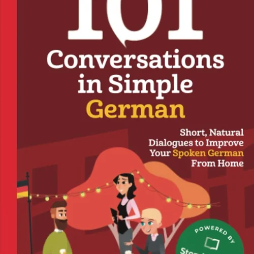 کتاب 101 مکالمه ساده آلمانی 101 Conversations in Simple German ساده اثر اولی ریچاردز