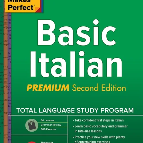 کتاب ایتالیایی Practice Makes Perfect Basic Italian Premium Second Edition