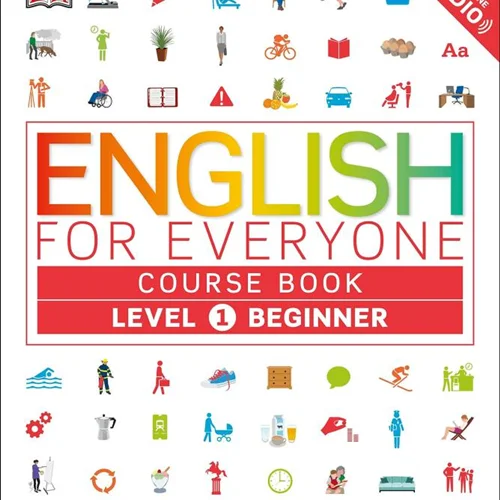 کتاب انگلیسی برای همه English for Everyone Course Book Level 1 Beginner