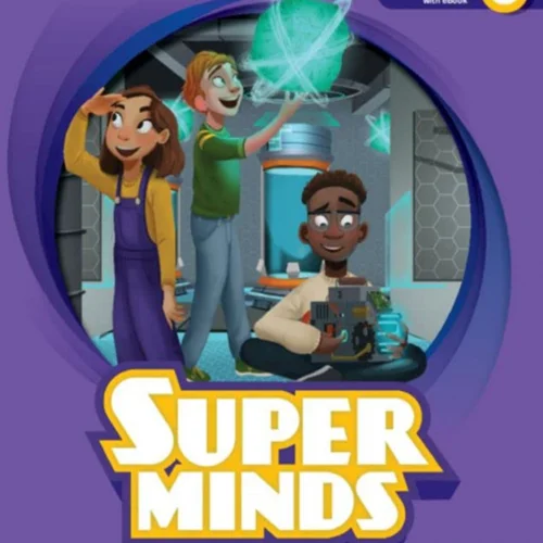 کتاب انگلیسی کودکان Super Minds 6 (2nd) SB+WB+DVD کتاب سوپر مایندز ویرایش دوم