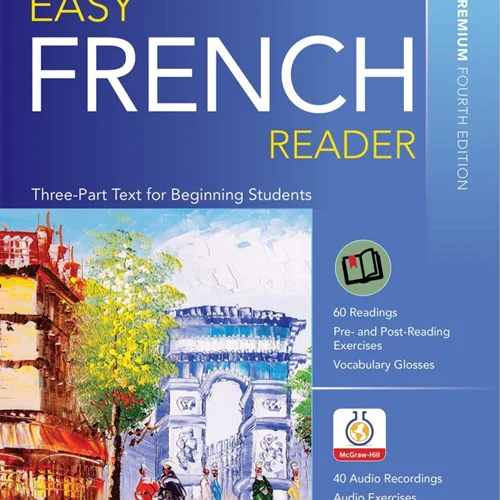 خرید کتاب فرانسه Easy French Reader Premium Fourth Edition جدید ترین ورژن 2021