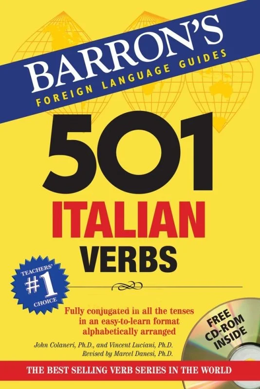 کتاب آموزش افعال ایتالیایی 501 Italian Verbs