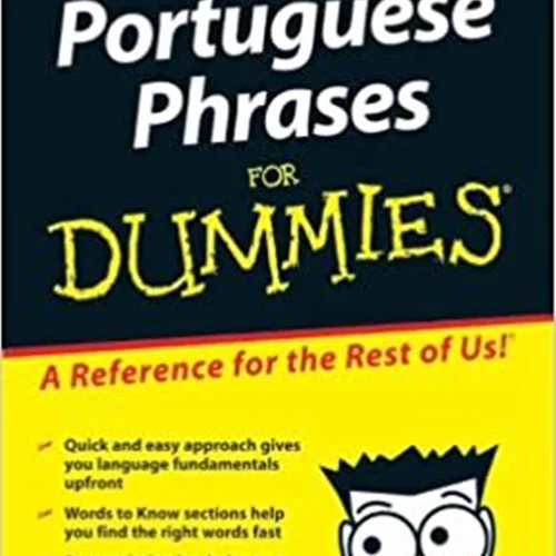 کتاب آموزش پرتغالی Portuguese Phrases For Dummies