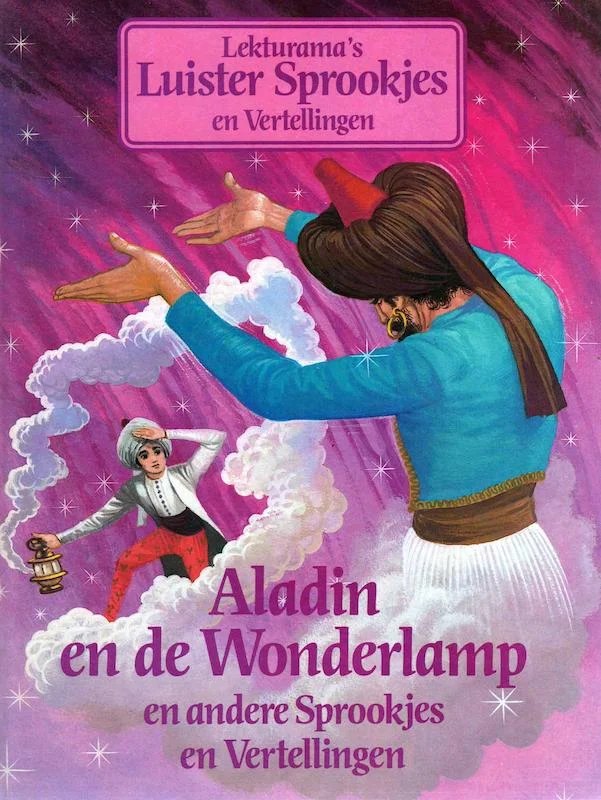 کتاب داستان هلندی تصویری علاءالدین و چراغ جادو Aladin en de Wonderlamp