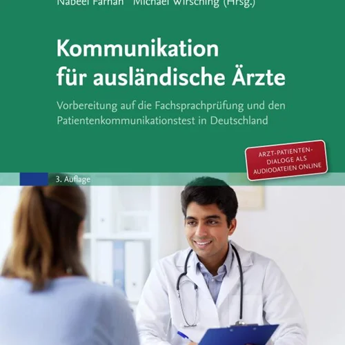 کتاب پزشکی آلمانی Kommunikation für ausländische Ärzte 3rd Edition