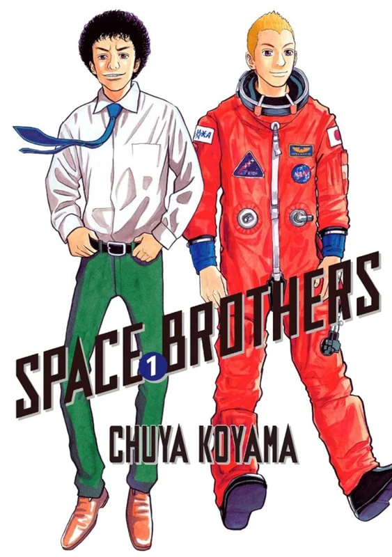 خرید مانگا Space Brothers مانگای برادران فضایی به زبان انگلیسی 42 جلدی