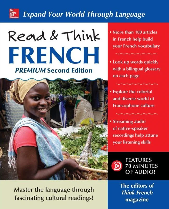 کتاب فرانسه Read and Think French Second Edition