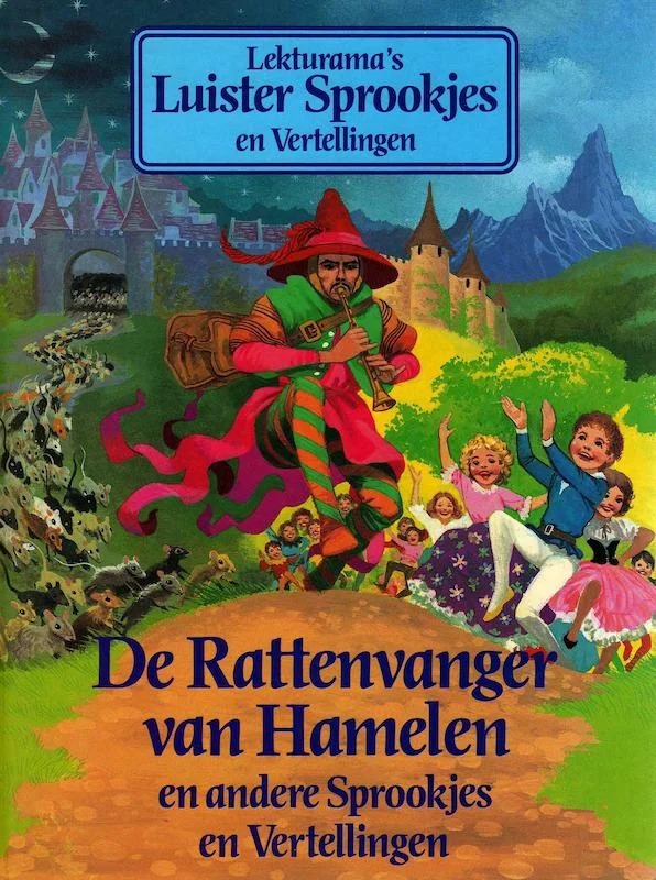 کتاب داستان هلندی تصویری موش گیر هاملین De Rattenvanger van Hamelen