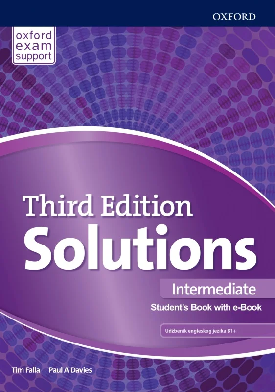 کتاب سو لوشن اینترمدیت ویرایش سوم Solutions 3rd Intermediate SB+WB+DVD