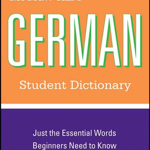 کتاب دیکشنری آلمانی انگلیسی McGraw Hills German Student Dictionary