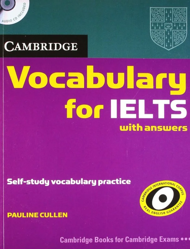 کتاب زبان کمبریج وکبیولری فور آیلتس Cambridge Vocabulary for IELTS