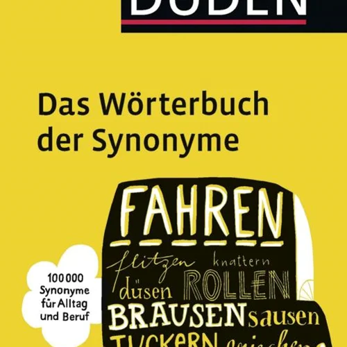 کتاب آلمانی Duden Das Worterbuch der Synonyme