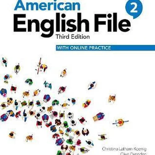 کتاب امریکن انگلیش فایل دو ویرایش سوم American English File 3rd 2 SB+WB+DVD