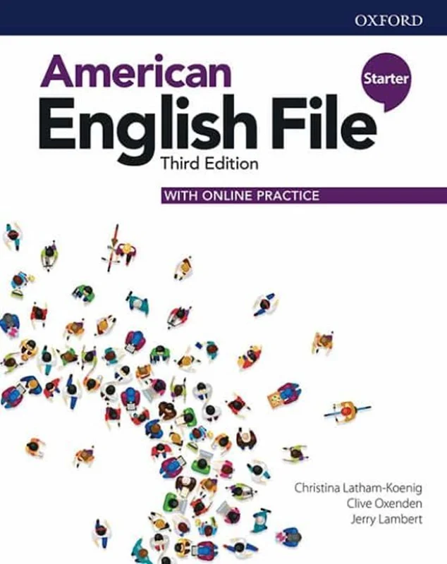 کتاب امریکن انگلیش فایل استارتر ویرایش سوم American English File 3rd Starter SB+WB+DVD