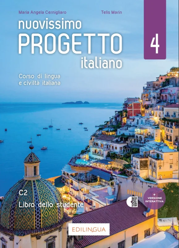 کتاب ایتالیایی Nuovissimo Progetto italiano 4 (C2)