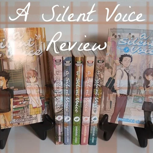 خرید مانگای A Silent Voice مانگا صدای خاموش به زبان انگلیسی 7 جلدی