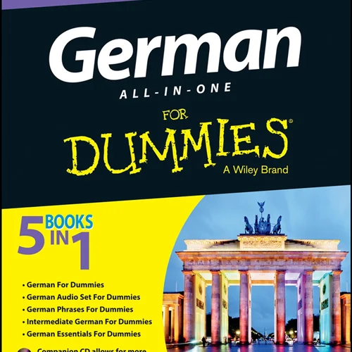کتاب آلمانی جرمن آل این وان فور دامیز German All in One For Dummies