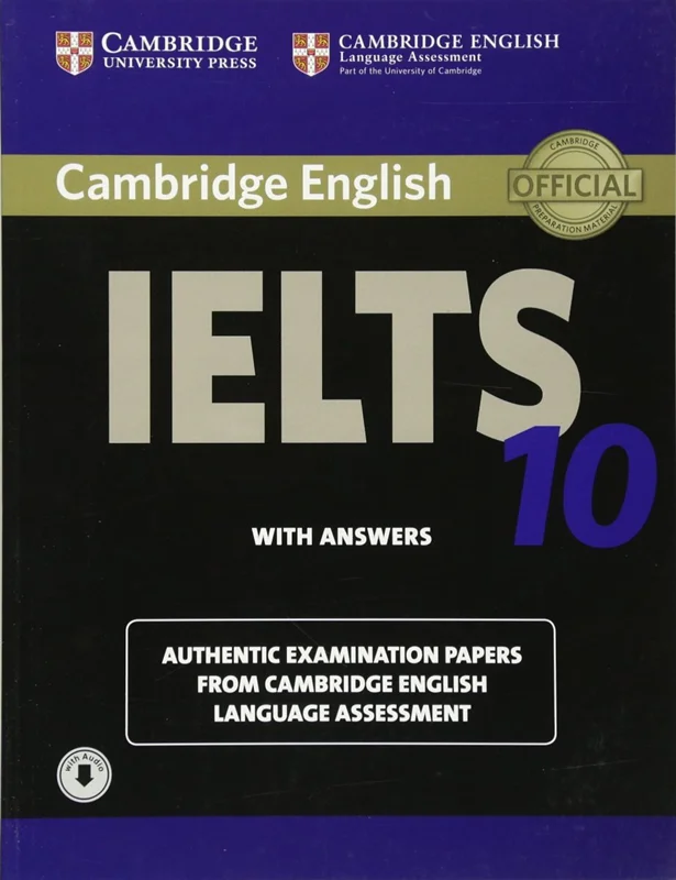 کتاب زبان کمبریج انگلیش آیلتس Cambridge English IELTS 10