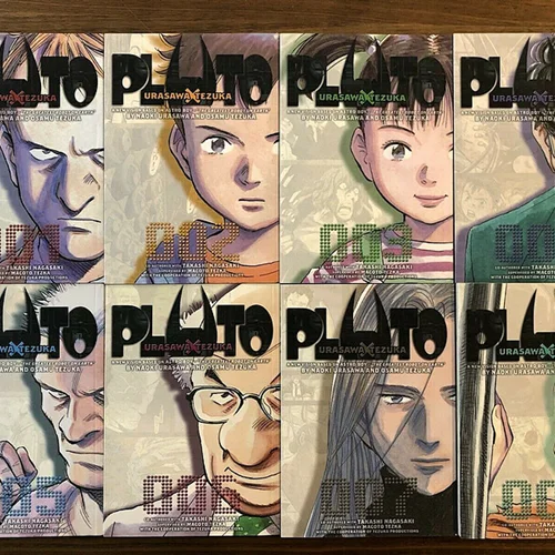 خرید مانگا Pluto مانگا پلوتو از نویسنده شب بخیر پون پون به زبان انگلیسی