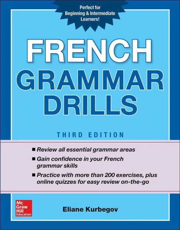 کتاب گرامر فرانسه French Grammar Drills