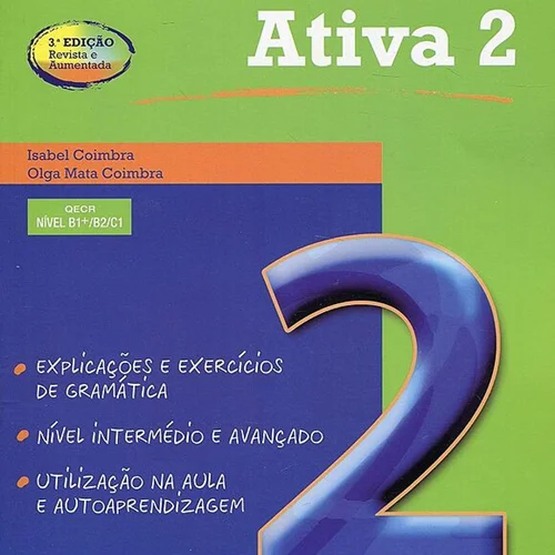 خرید آموزش پرتغالی Gramatica Ativa 2 ( B1+/B2/C1 )