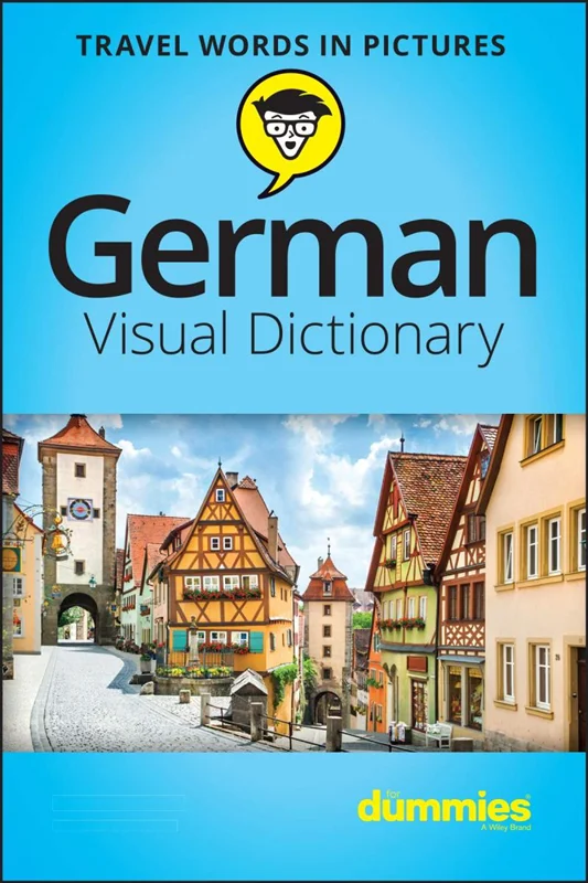 خرید دیکشنری آلمانی انگلیسی German Visual Dictionary For Dummies