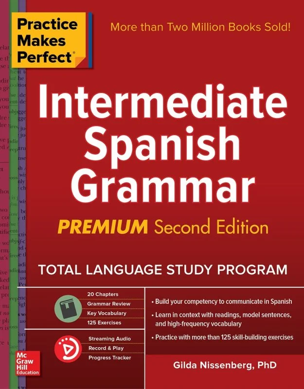 کتاب اسپانیایی Practice Makes Perfect Intermediate Spanish Grammar