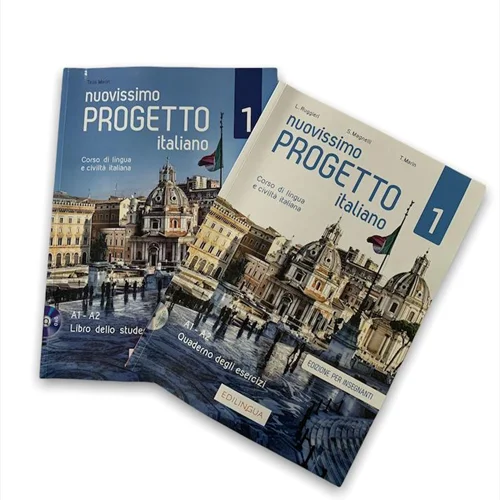 کتاب ایتالیایی Nuovissimo progetto italiano 1 (A1-A2)