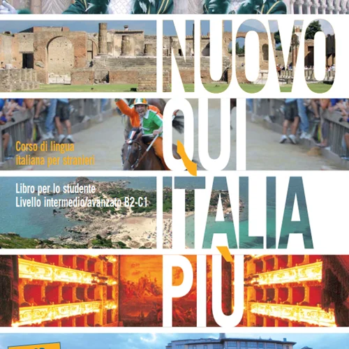 خرید کتاب ایتالیایی NUOVO QUI ITALIA PIÙ