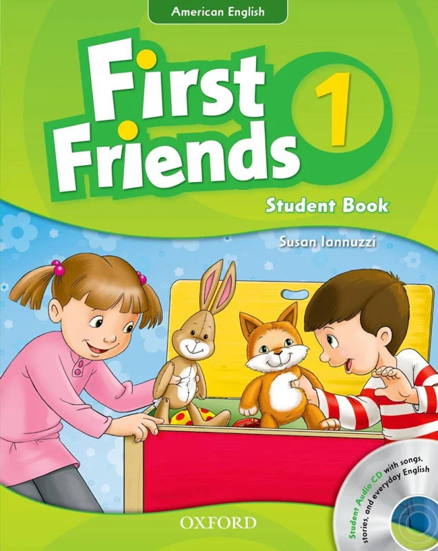 کتاب فرست فرندز امریکن American First Friends English 1 S.B+W.B+CD