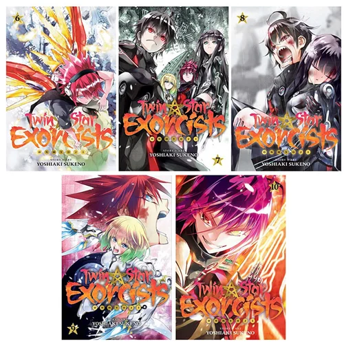خرید مانگا Twin Star Exorcists مانگا جنگیرهای ستارهی دوقلو اثر SUKENO Yoshiaki