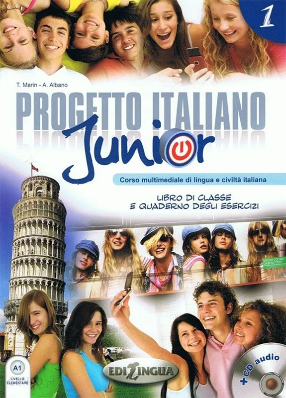 کتاب ایتالیایی Progetto Italiano Junior 1