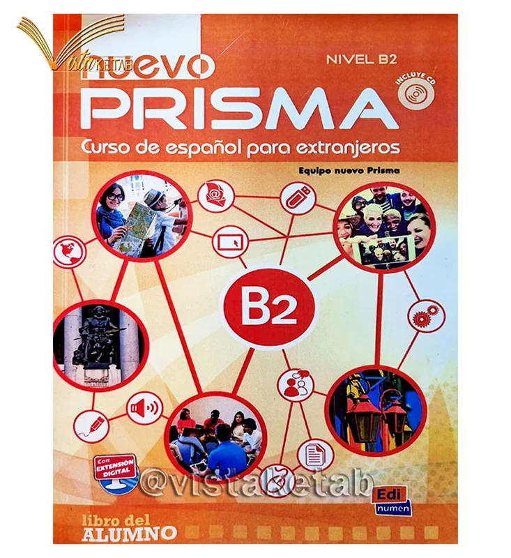 کتاب اسپانیایی پریسما Nuevo Prisma B2