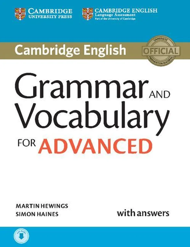کتاب انگلیسی گرامر اند وکبیولری Grammar and Vocabulary for Advanced