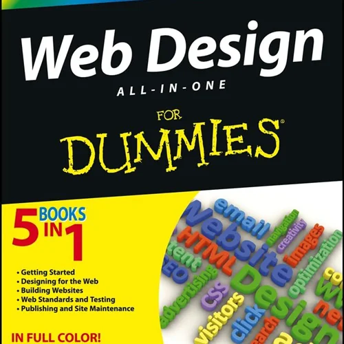 خرید کتاب طراحی وب سایت Web Design All in One For Dummies کتاب طراحی وب سایت به زبان آدمیزاد