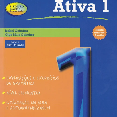 خرید آموزش پرتغالی Gramatica Ativa Book 1 ( Level A1 and A2 )