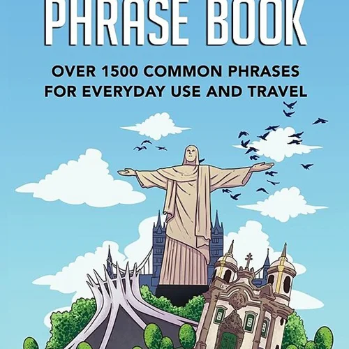 کتاب عبارات آسان پرتغالی Easy Portuguese Phrase Book Over 1500 Common Phrases For Everyday Use And Travel