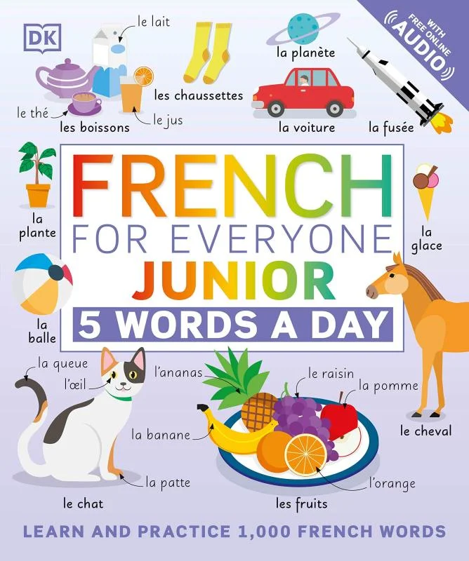 کتاب فرانسه French for Everyone Junior 5 Words a Day