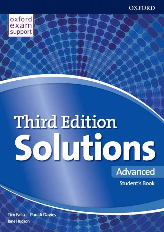 کتاب سولوشن ادونس ویرایش سوم Solutions 3rd Advanced SB+WB+DVD