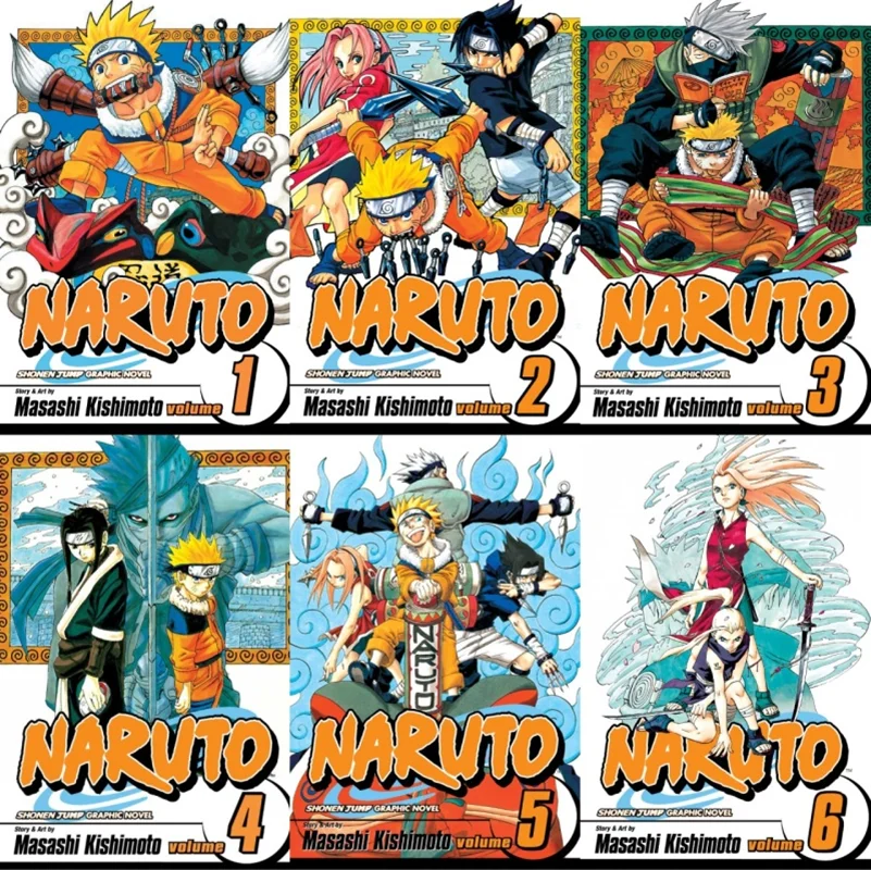 مانگا Naruto مانگای ناروتو به زبان انگلیسی 72 جلدی