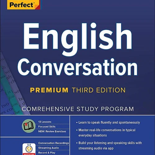 کتاب آموزش مکالمه انگلیسی Practice Makes Perfect English Conversation Premium Third Edition