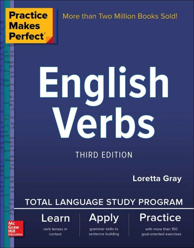 کتاب افعال انگلیسی انگلیش وربز Practice Makes Perfect English Verbs Third Edition