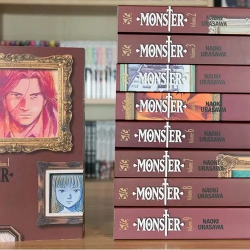 خرید مانگا Monster Deluxe مانگا مانستر دلوکس به زبان انگلیسی 9 جلدی