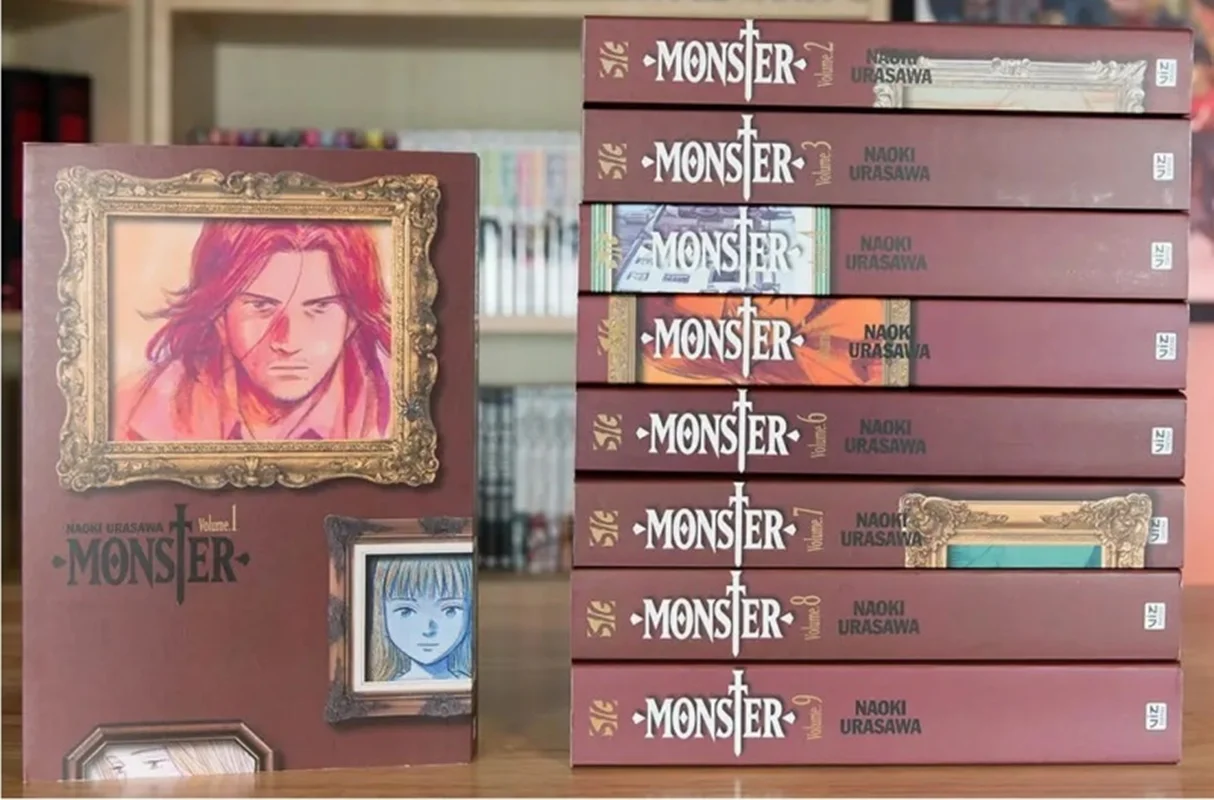 خرید مانگا Monster Deluxe مانگا مانستر دلوکس به زبان انگلیسی 9 جلدی