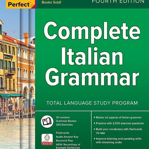 کتاب گرامر ایتالیایی Practice Makes Perfect Complete Italian Grammar Fourth Edition