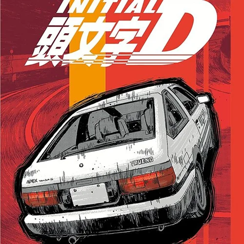 خرید مانگا Initial D Omnibus به زبان انگلیسی