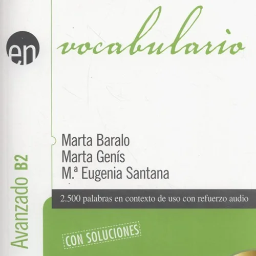 کتاب لغات پیشرفته اسپانیایی Vocabulario Nivel avanzado B2